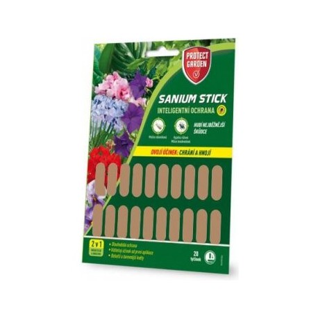 Tyčinky SANIUM STICK - insekticidní 20 ks PROTECT GARDEN